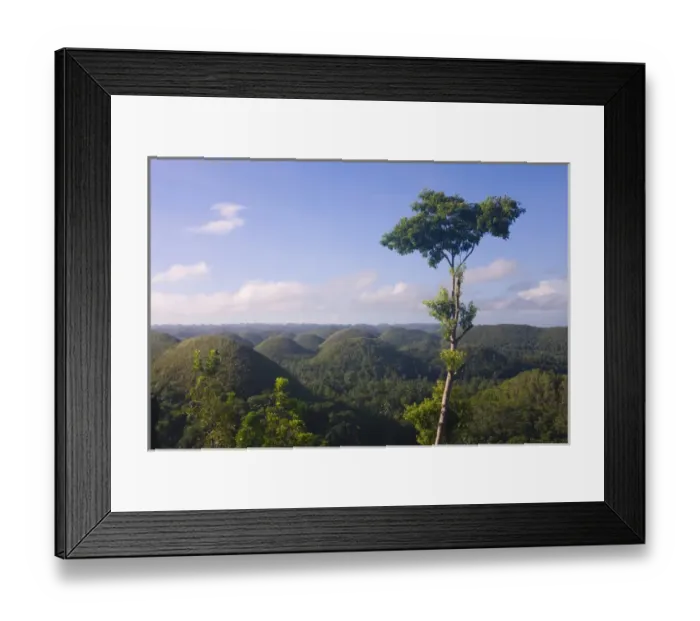 Framed Print : Chocolate Hills of Bohol Island, Philippines Framed Print : Chocolate Hills of Bohol Island, Philippines