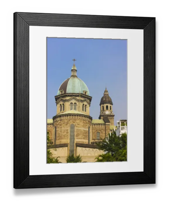 Framed Print : Manila Metropolitan Cathedral, Manila, Philippines