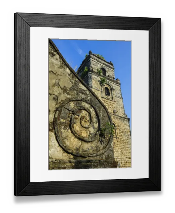 Framed Print : Unesco world heritage sight the colonial church Paoay, Northern Luzon, Philippines Framed Print : Unesco world heritage sight the colonial church Paoay, Northern Luzon, Philippines