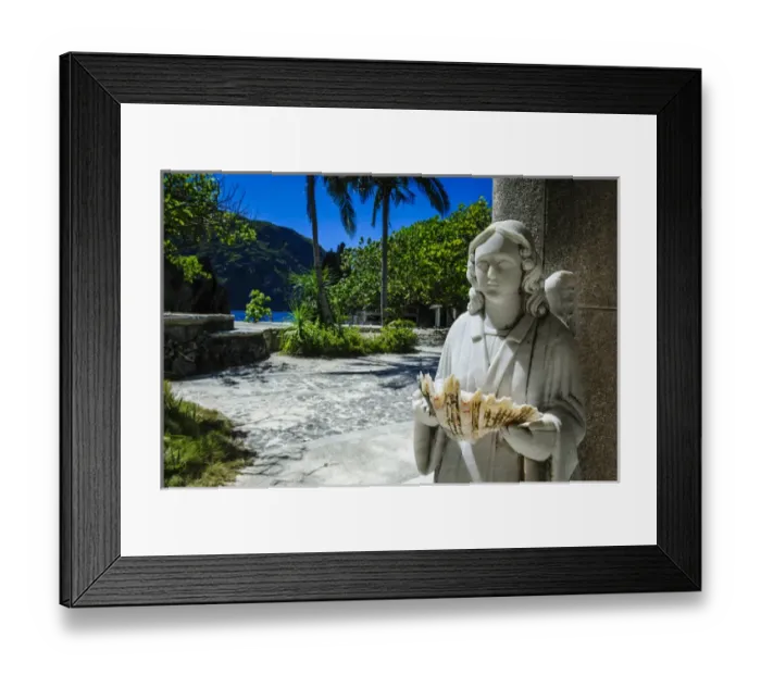 Framed Print : Matinioc shrine, Bacuit archipelago, Palawan, Philippines