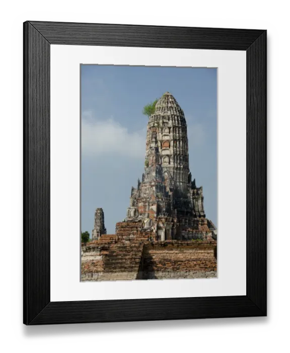 Framed Print : Thailand, Bangkok. Ayutthaya, Wat Chaiwatthanaram Buddhist monastery Framed Print : Thailand, Bangkok. Ayutthaya, Wat Chaiwatthanaram Buddhist monastery