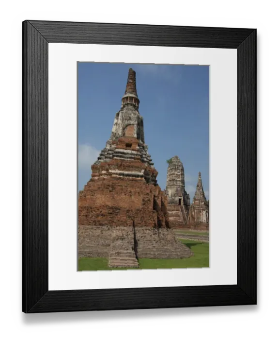 Framed Print : Thailand, Bangkok. Ayutthaya, Wat Chaiwatthanaram Buddhist monastery Framed Print : Thailand, Bangkok. Ayutthaya, Wat Chaiwatthanaram Buddhist monastery