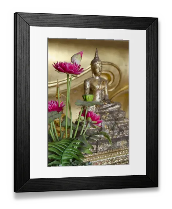 Framed Print : Thailand, Ayutthaya. Phra Mongkonbophit. UNESCO Framed Print : Thailand, Ayutthaya. Phra Mongkonbophit. UNESCO