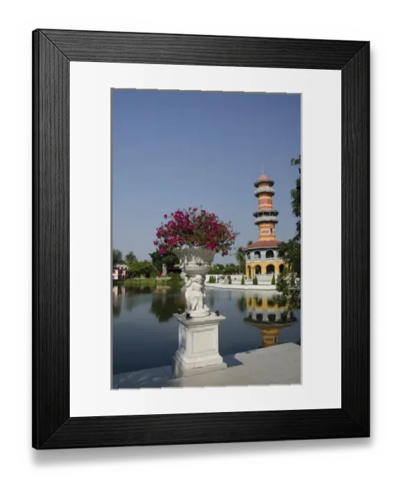 Framed Print : Thailand, Bangkok. Ayuthaya Province. Bang Pa-in Palace (aka Royal Summer Palace) Framed Print : Thailand, Bangkok. Ayuthaya Province. Bang Pa-in Palace (aka Royal Summer Palace)