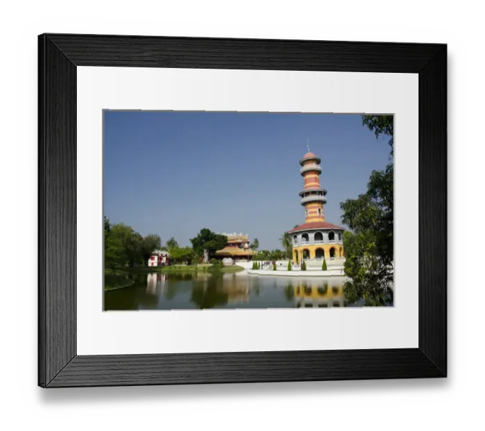 Framed Print : Thailand, Bangkok. Ayuthaya Province. Bang Pa-in Palace (aka Royal Summer Palace) Framed Print : Thailand, Bangkok. Ayuthaya Province. Bang Pa-in Palace (aka Royal Summer Palace)