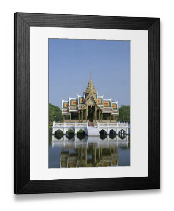 Framed Print : Thailand, Bangkok. Ayuthaya Province. Bang Pa-in Palace (aka Royal Summer Palace)