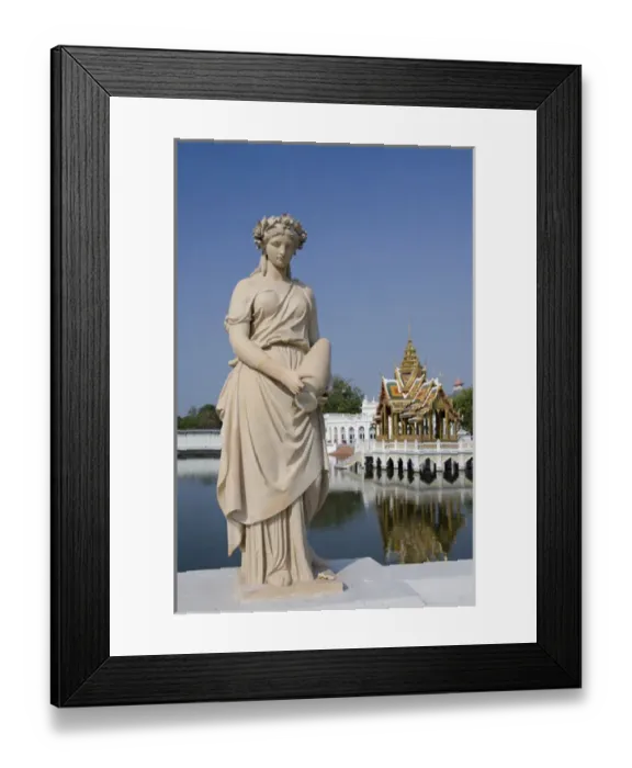 Framed Print : Thailand, Bangkok. Ayuthaya Province. Bang Pa-in Palace (aka Royal Summer Palace) Framed Print : Thailand, Bangkok. Ayuthaya Province. Bang Pa-in Palace (aka Royal Summer Palace)