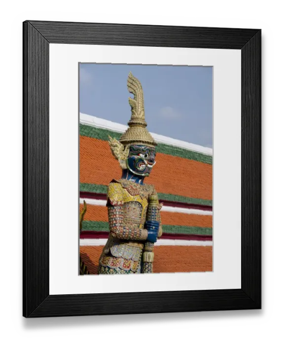 Framed Print : Thailand, Bangkok. The Grand Palace, established in 1782
