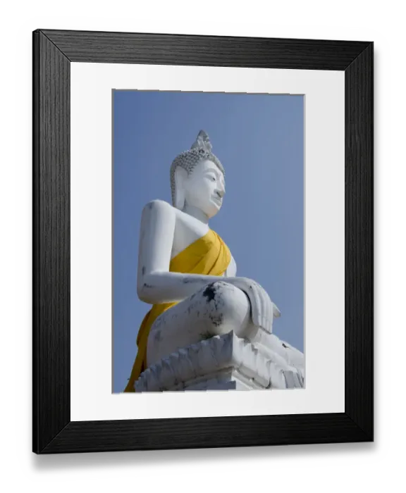 Framed Print : Thailand, Ayutthaya. Wat Phra Chao Phya-thai (aka Wat Yi Chai-mongkol) Framed Print : Thailand, Ayutthaya. Wat Phra Chao Phya-thai (aka Wat Yi Chai-mongkol)