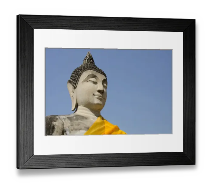Framed Print : Thailand, Ayutthaya. Wat Phra Chao Phya-thai (aka Wat Yi Chai-mongkol) Framed Print : Thailand, Ayutthaya. Wat Phra Chao Phya-thai (aka Wat Yi Chai-mongkol)