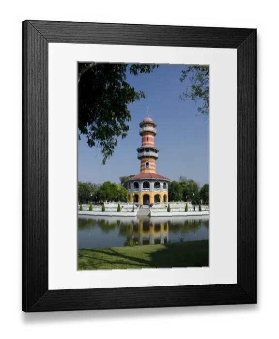 Framed Print : Thailand, Bangkok. Ayuthaya Province. Bang Pa-in Palace (aka Royal Summer Palace) Framed Print : Thailand, Bangkok. Ayuthaya Province. Bang Pa-in Palace (aka Royal Summer Palace)