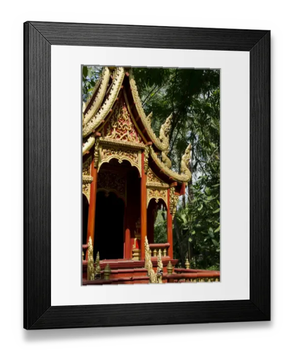 Framed Print : Thailand, Bangkok. The Prasart Museum. Private collection of Asian art and artifacts