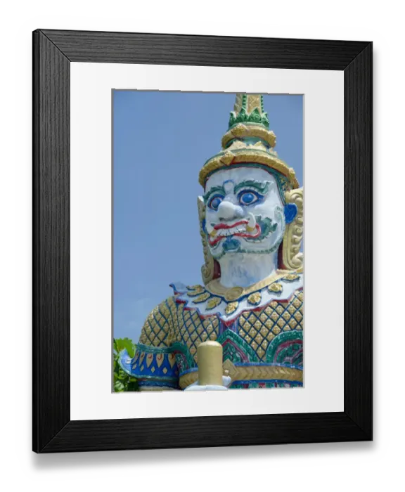 Framed Print : Thailand, Ko Samui (aka Koh Samui). Wat Plai Laem, Buddhist temple Framed Print : Thailand, Ko Samui (aka Koh Samui). Wat Plai Laem, Buddhist temple