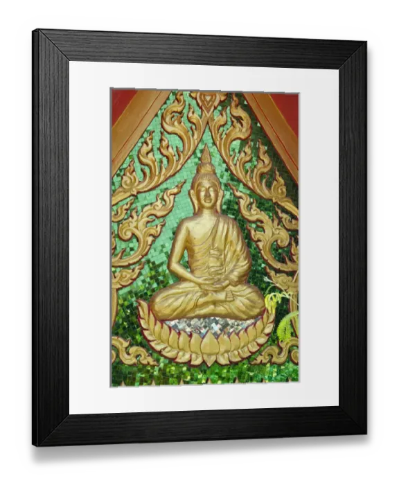 Framed Print : Thailand, Island of Ko Samui (aka Koh Samui), Fan Island. Wat Phra Yai ( Big Buddha Temple) Framed Print : Thailand, Island of Ko Samui (aka Koh Samui), Fan Island. Wat Phra Yai ( Big Buddha Temple)