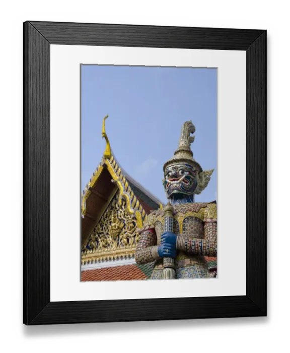 Framed Print : Thailand, Bangkok. The Grand Palace, established in 1782 Framed Print : Thailand, Bangkok. The Grand Palace, established in 1782