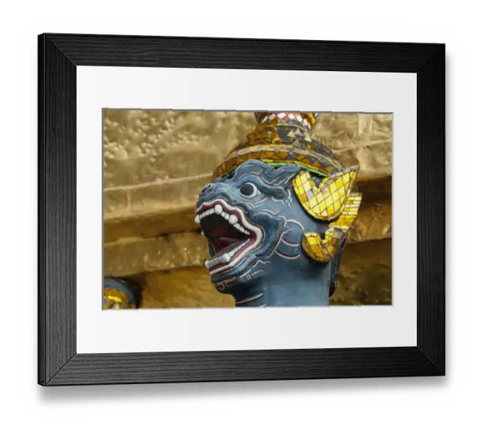 Framed Print : Thailand, Bangkok. The Grand Palace, established in 1782