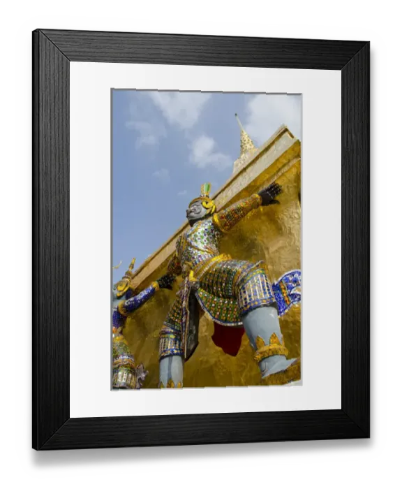 Framed Print : Thailand, Bangkok. The Grand Palace, established in 1782