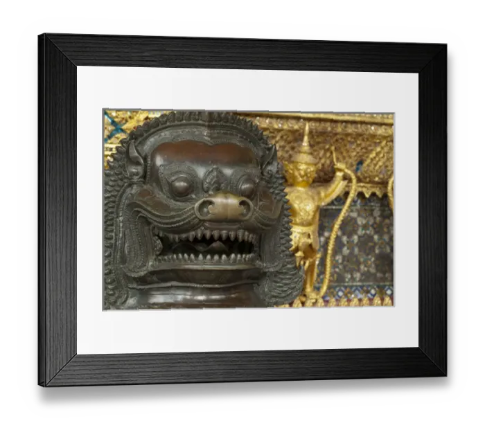 Framed Print : Thailand, Bangkok. The Grand Palace, established in 1782 Framed Print : Thailand, Bangkok. The Grand Palace, established in 1782