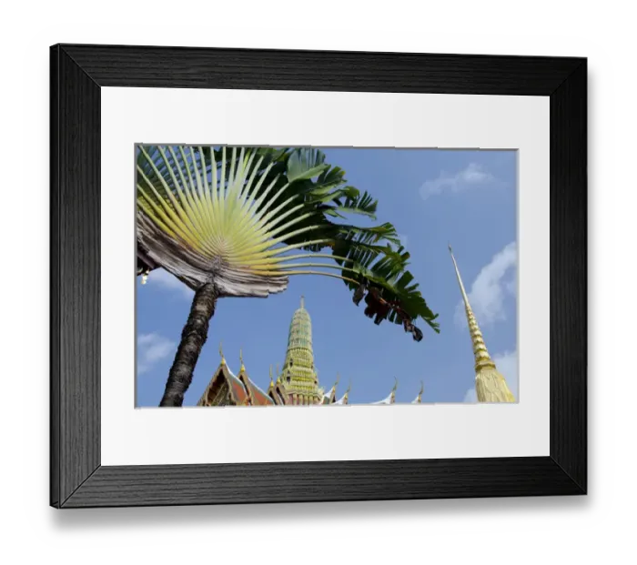 Framed Print : Thailand, Bangkok. The Grand Palace, established in 1782 Framed Print : Thailand, Bangkok. The Grand Palace, established in 1782
