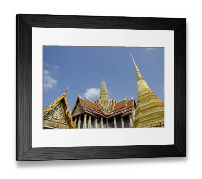 Framed Print : Thailand, Bangkok. The Grand Palace, established in 1782 Framed Print : Thailand, Bangkok. The Grand Palace, established in 1782
