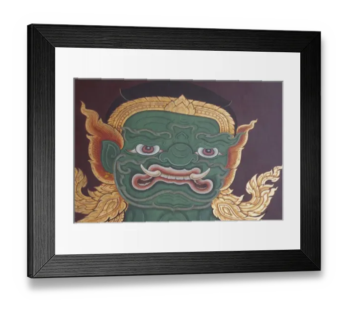 Framed Print : Thailand, Bangkok. The Grand Palace, established in 1782. The Galleries of the Royal Monastery Framed Print : Thailand, Bangkok. The Grand Palace, established in 1782. The Galleries of the Royal Monastery