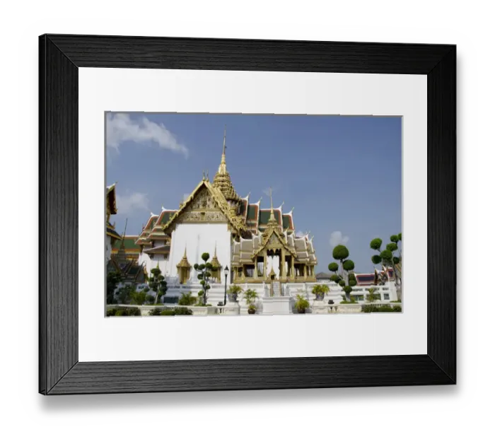 Framed Print : Thailand, Bangkok. The Grand Palace, established in 1782 Framed Print : Thailand, Bangkok. The Grand Palace, established in 1782