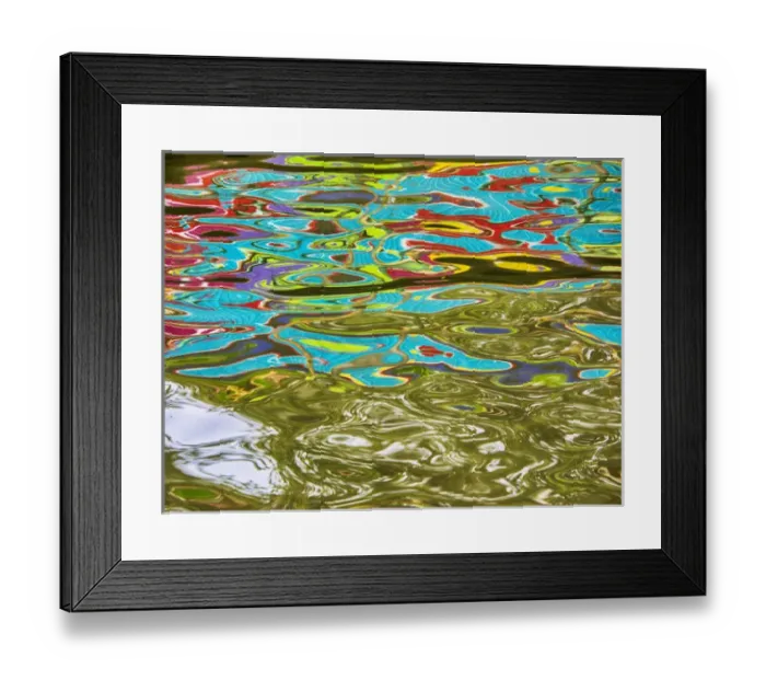 Framed Print : South East Asia; Thialand; Bangkok; Water reflections along Bangkok Canals Framed Print : South East Asia; Thialand; Bangkok; Water reflections along Bangkok Canals