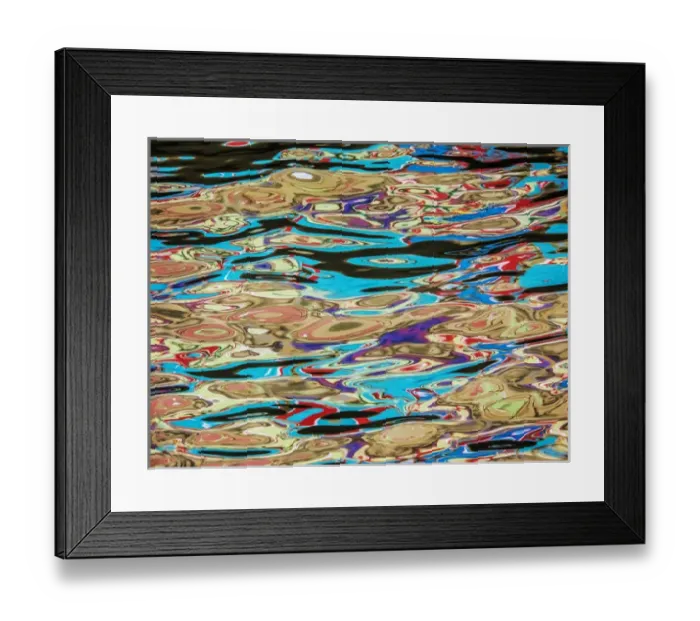 Framed Print : South East Asia; Thialand; Bangkok; Water reflections along Bangkok Canals Framed Print : South East Asia; Thialand; Bangkok; Water reflections along Bangkok Canals