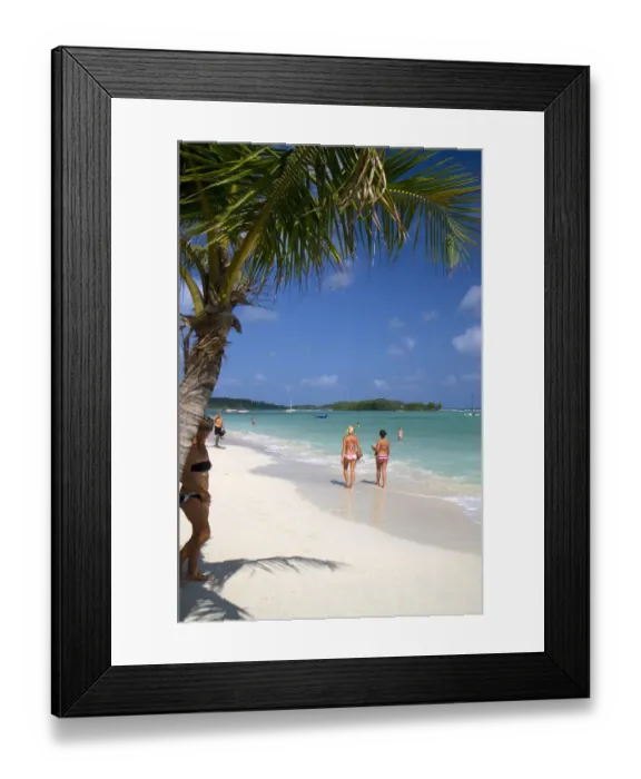 Framed Print : The Gulf of Thailand at Chaweng beach on the island of Ko Samui, Thailand
