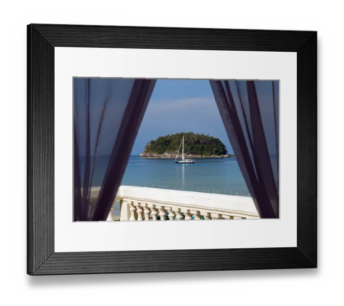 Framed Print : Kota beach, Poo island, Phuket, Thailand, Southeast Asia, Asia
