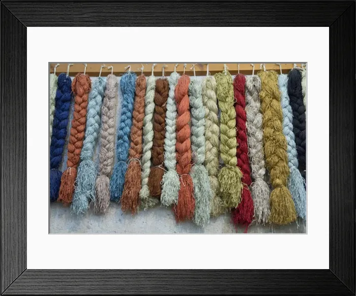 Framed Print : Asia, Turkey, Cappadoica, Nevsehir, Urgup. Turkish Carpet weaving is one of the oldest