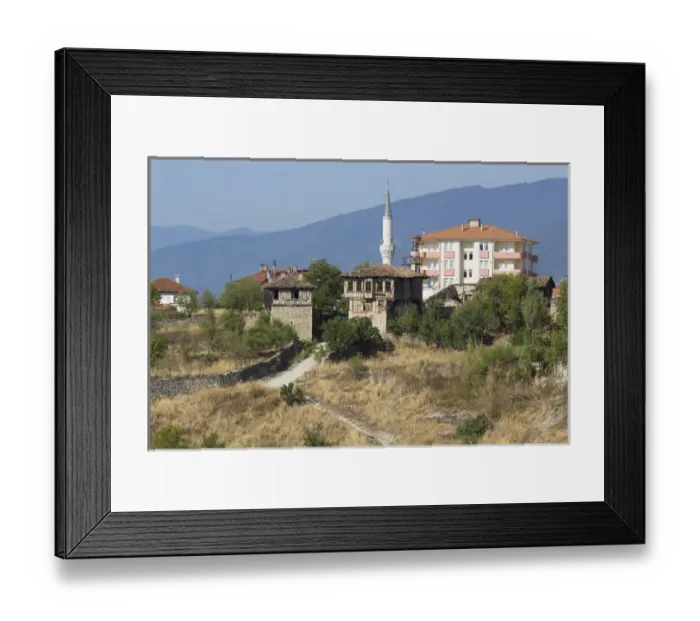 Framed Print : Asia, Turkey, Safranbolu. Safranbolu is a town and district of Karabuk Province in Framed Print : Asia, Turkey, Safranbolu. Safranbolu is a town and district of Karabuk Province in