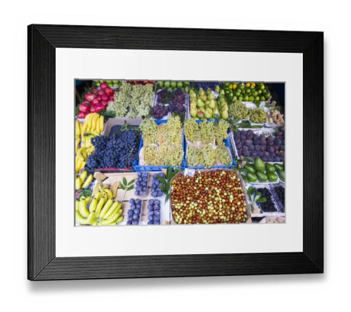 Framed Print : Asia, Turkey, Istanbul, Princes Islands, street fruit market Framed Print : Asia, Turkey, Istanbul, Princes Islands, street fruit market