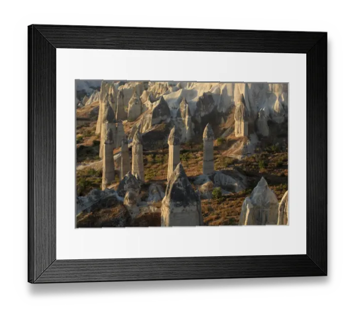 Framed Print : Turkey, Anatolia, Cappadocia, Goreme. Fairy Chimneys or rock formations Framed Print : Turkey, Anatolia, Cappadocia, Goreme. Fairy Chimneys or rock formations