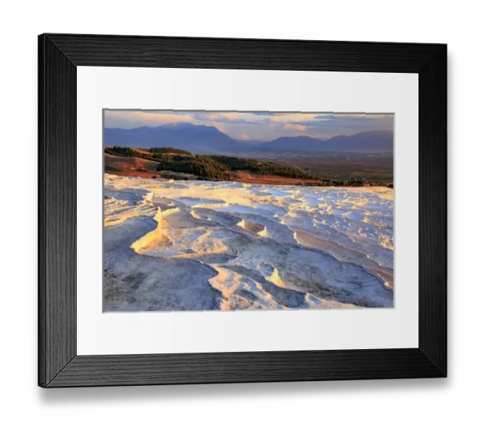 Framed Print : Turkey, southwestern Turkey, Denizli Province, River Menderes valley, Pamukkale Framed Print : Turkey, southwestern Turkey, Denizli Province, River Menderes valley, Pamukkale
