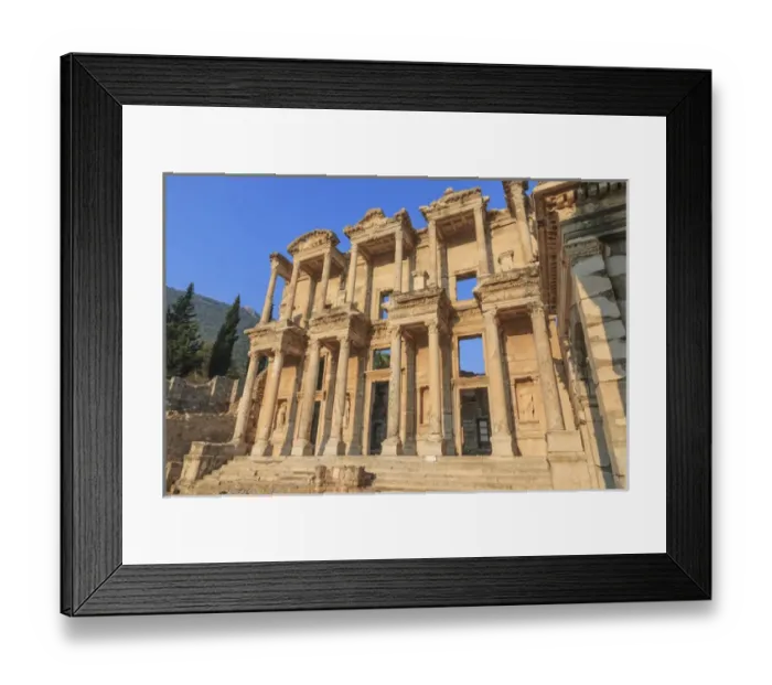 Framed Print : Turkey, Izmir Province, Selcuk, ancient city Ephesus, ancient world center of travel Framed Print : Turkey, Izmir Province, Selcuk, ancient city Ephesus, ancient world center of travel