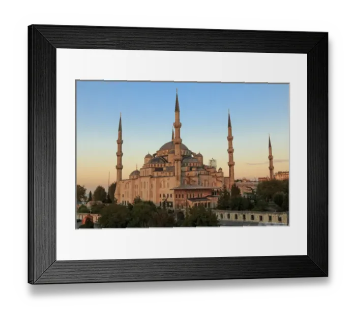 Framed Print : Turkey, Istanbul. Sultan Ahmet Mosque, Sutan Ahmet Camii, Blue Mosque. Built 1609-1615 AD Framed Print : Turkey, Istanbul. Sultan Ahmet Mosque, Sutan Ahmet Camii, Blue Mosque. Built 1609-1615 AD