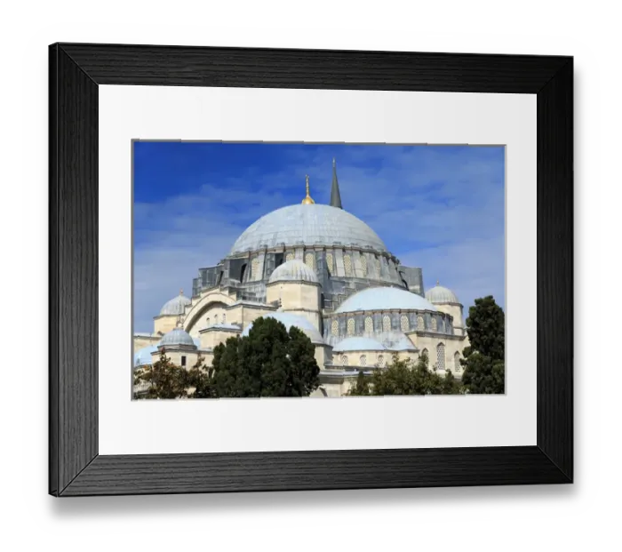Framed Print : Turkey, Istanbul, Suleymaniye Mosque complex (Suleymaniye Camii) is an Ottoman imperial Framed Print : Turkey, Istanbul, Suleymaniye Mosque complex (Suleymaniye Camii) is an Ottoman imperial