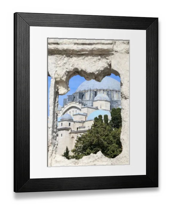 Framed Print : Turkey, Istanbul, Suleymaniye Mosque complex (Suleymaniye Camii) is an Ottoman imperial Framed Print : Turkey, Istanbul, Suleymaniye Mosque complex (Suleymaniye Camii) is an Ottoman imperial
