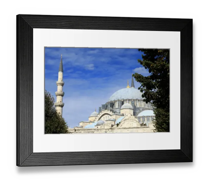 Framed Print : Turkey, Istanbul, Suleymaniye Mosque complex (Suleymaniye Camii) is an Ottoman imperial Framed Print : Turkey, Istanbul, Suleymaniye Mosque complex (Suleymaniye Camii) is an Ottoman imperial