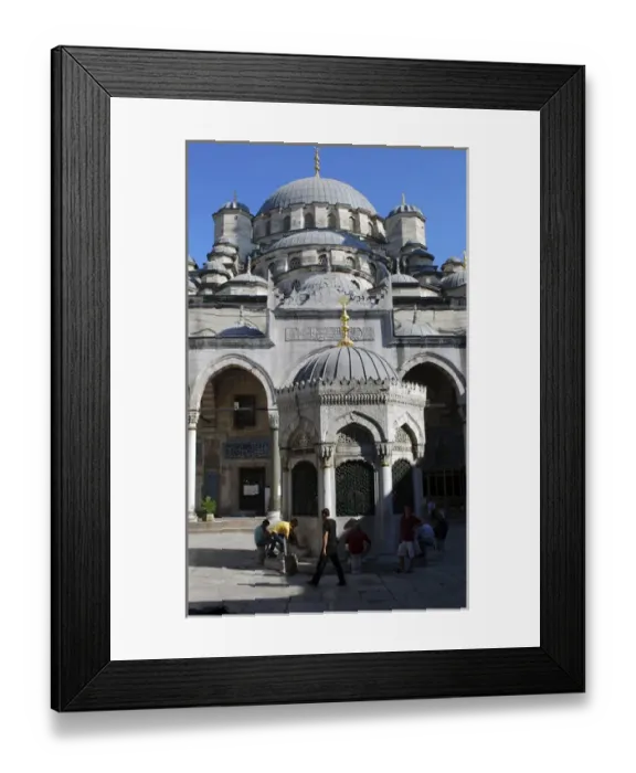Framed Print : The Mosque of Sultan Ahmet (Blue Mosque), Istanbul, Turkey