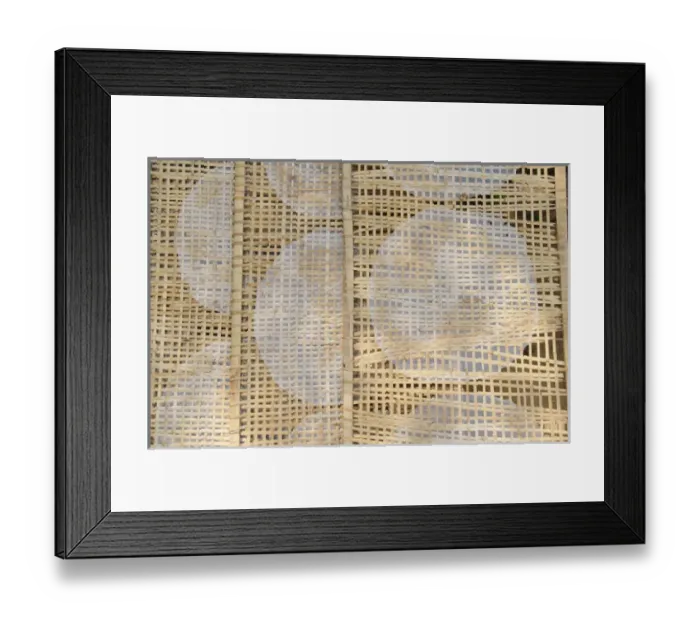 Framed Print : Vietnam, Cu Chi, Lang Banh Trang. Ultra thin rice paper used in typical
