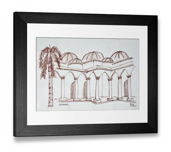 Framed Print : Artwork by Scott Lawrence Framed Print : Artwork by Scott Lawrence