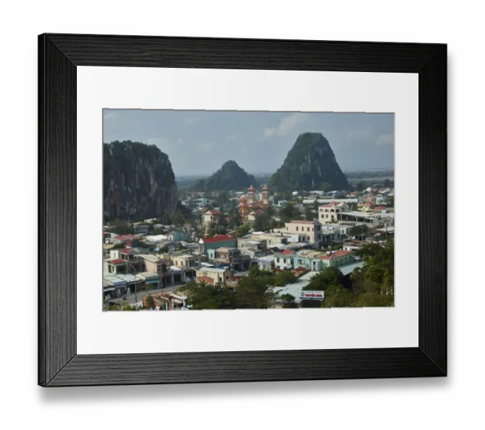 Framed Print : Marble Mountains, Da Nang, Vietnam Framed Print : Marble Mountains, Da Nang, Vietnam