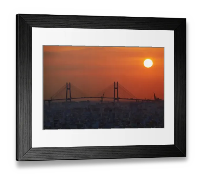 Framed Print : Phu My Bridge at sunrise, Ho Chi Minh City (Saigon), Vietnam Framed Print : Phu My Bridge at sunrise, Ho Chi Minh City (Saigon), Vietnam