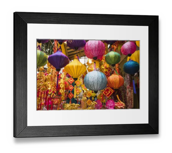 Framed Print : Vietnam, Hanoi, Tet Lunar New Year, holiday decorations for sale Framed Print : Vietnam, Hanoi, Tet Lunar New Year, holiday decorations for sale