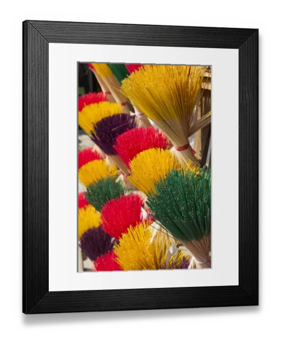 Framed Print : Vietnam, Hue, arrangement of incense sticks