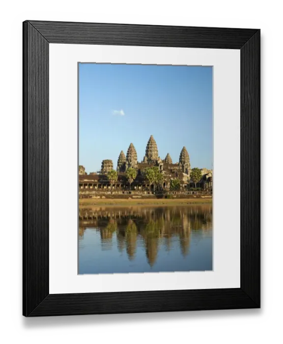 Framed Print : Angkor Wat temple complex (12th century), Angkor World Heritage Site, Siem Reap, Cambodia Framed Print : Angkor Wat temple complex (12th century), Angkor World Heritage Site, Siem Reap, Cambodia