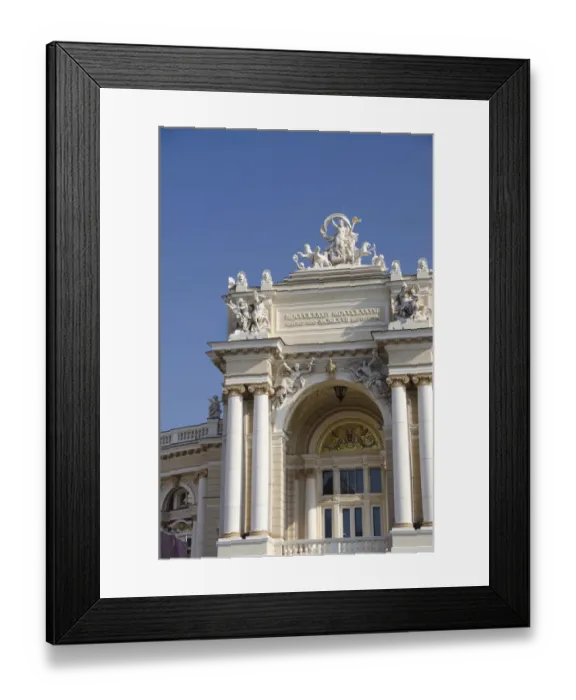 Framed Print : Ukraine, Odessa. Historic Odessa Opera House & Theater, neo-baroque Italian style, circa 1887 Framed Print : Ukraine, Odessa. Historic Odessa Opera House & Theater, neo-baroque Italian style, circa 1887