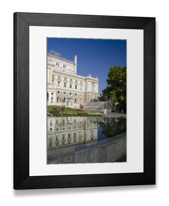 Framed Print : Ukraine, Odessa. Historic Odessa Opera House & Theater, neo-baroque Italian style, circa 1887